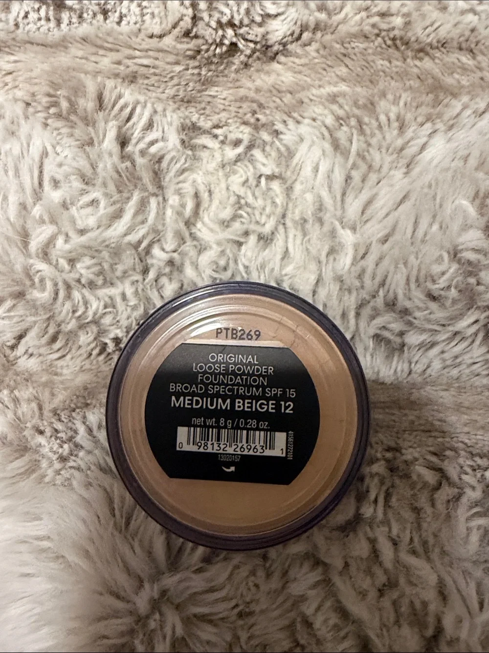 Bare minerals medium beige loose foundation